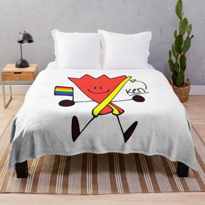 Ken Is Fan Inanimate Insanity Throw Blanket