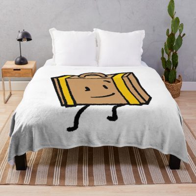Suitcase Inanimate Insanity Throw Blanket