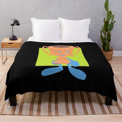 Colour Pallette Trophy Inanimate Insanity Throw Blanket