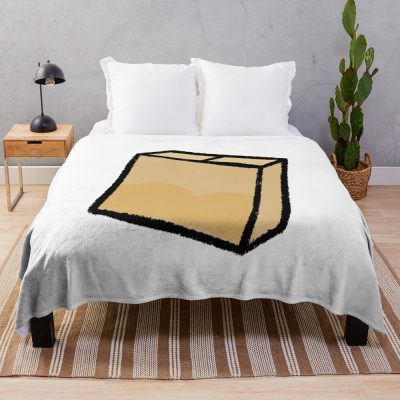 Box Inanimate Insanity Throw Blanket