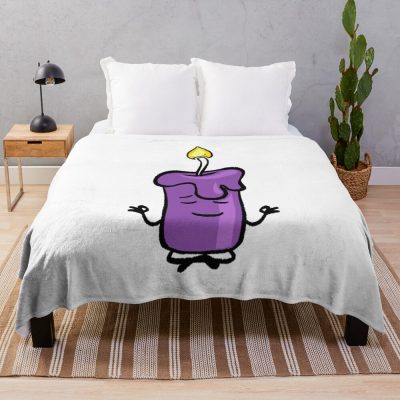 Candle Inanimate Insanity Throw Blanket