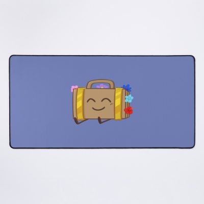 Suitcase Inanimate Insanity Happy Mouse Pad