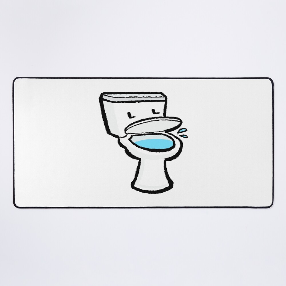 Toilet Inanimate Insanity Mouse Pad