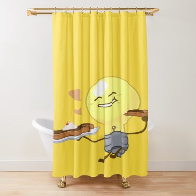 Cookie Pizza Inanimate Insanity Shower Curtain