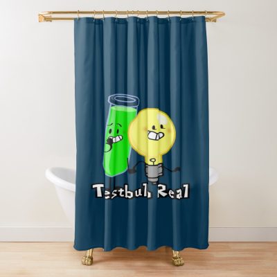 Testbulb Real Shower Curtain