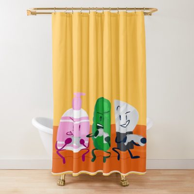 Soap Pickle Knife Inanimate Insanity Shower Curtain