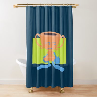 Colour Pallette Trophy Inanimate Insanity Shower Curtain
