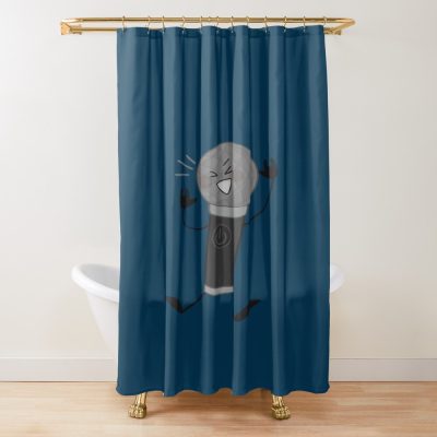 Microphone Inanimate Insanity Shower Curtain