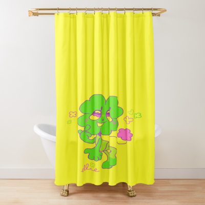 Wowee Zowee Clover Shower Curtain