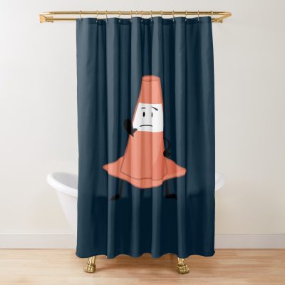 Traffic Cone Shower Curtain