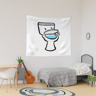 Toilet Inanimate Insanity Tapestry