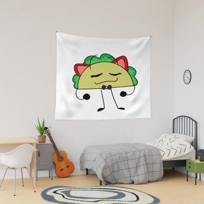 Taco Inanimate Insanity Happy Tapestry