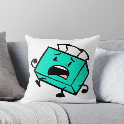 Tissues Inanimate Insanity Throw Pillow