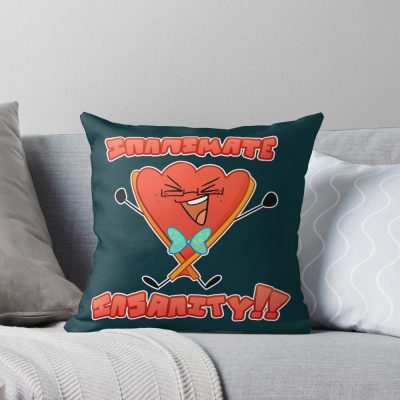 Fan Inanimate Insanity Smile Throw Pillow