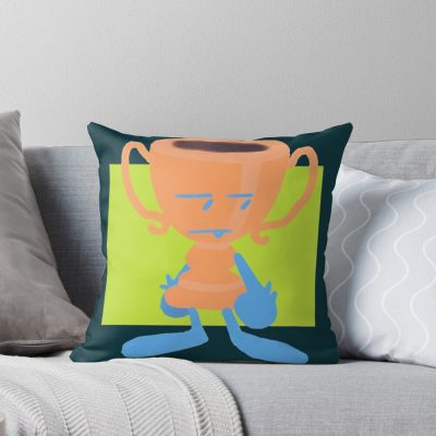 Colour Pallette Trophy Inanimate Insanity Throw Pillow