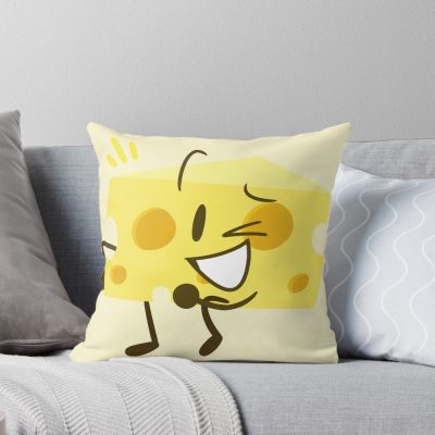 Cheesy Inanimate Insanity Twink Throw Pillow