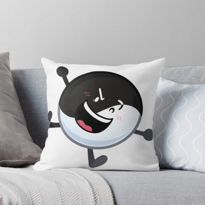 Yin Yang Inanimate Insanity Throw Pillow
