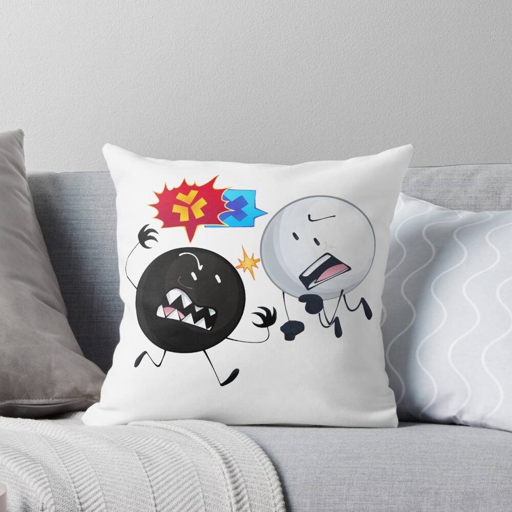 Yinyang Clashing Throw Pillow