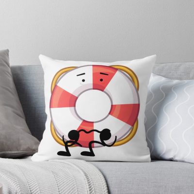 Starving Lifering Throw Pillow